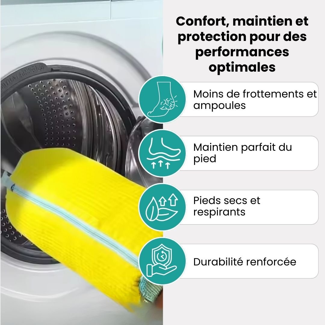 Sac de lavage pour chaussures | Protection machine & propreté garantie - Semello.fr