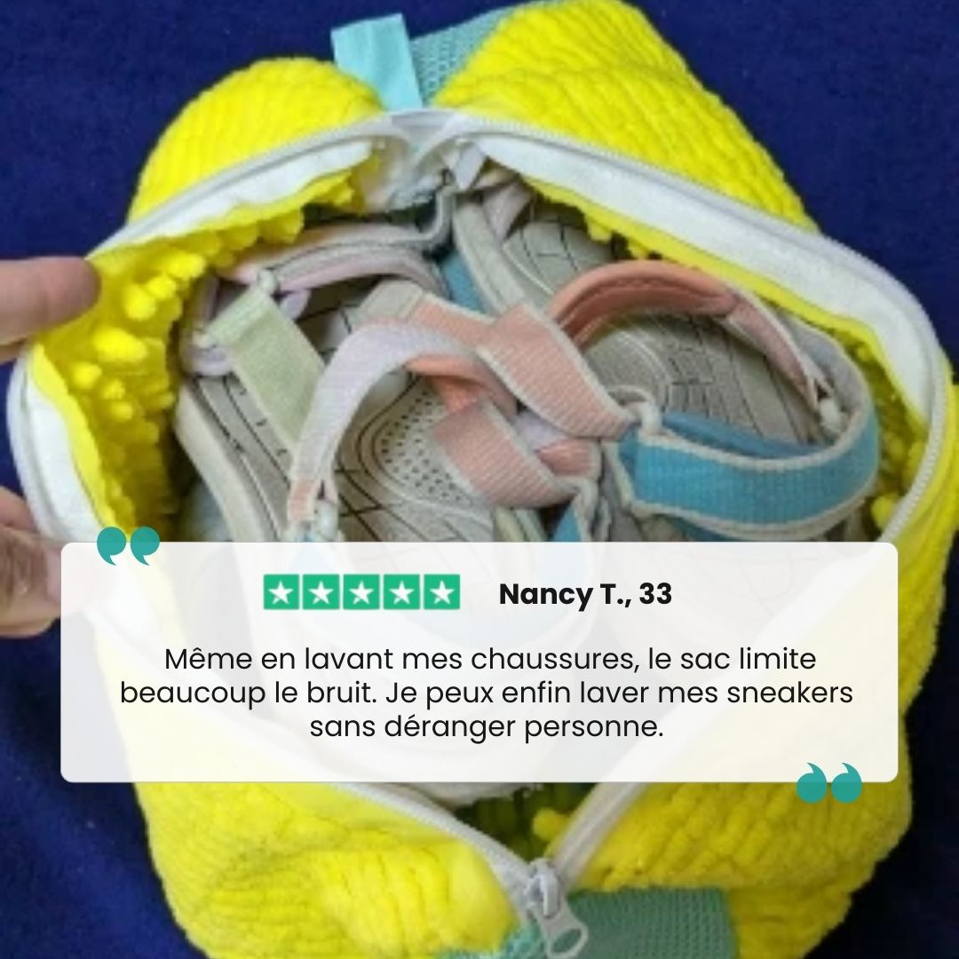 Sac de lavage pour chaussures | Protection machine & propreté garantie - Semello.fr