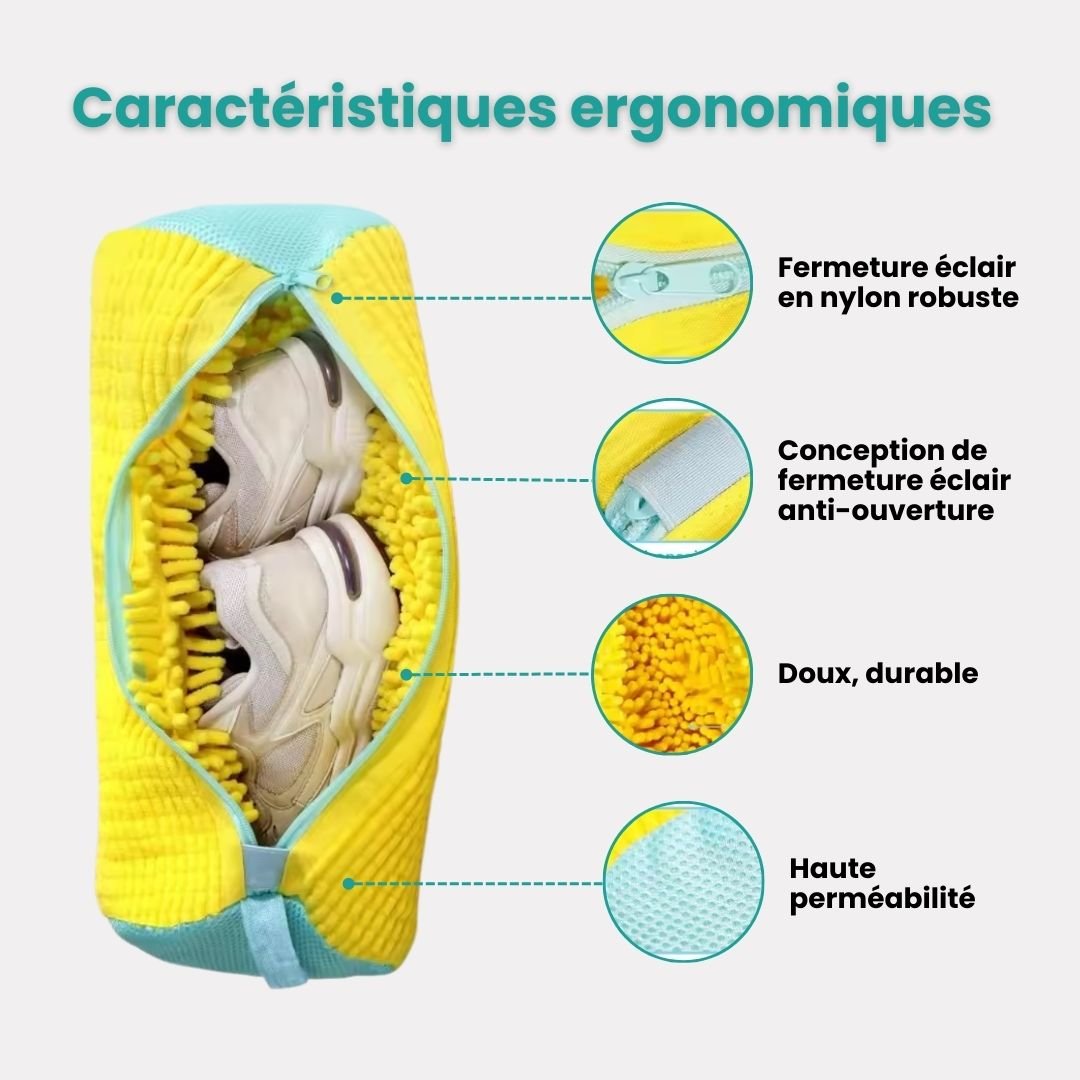 Sac de lavage pour chaussures | Protection machine & propreté garantie - Semello.fr