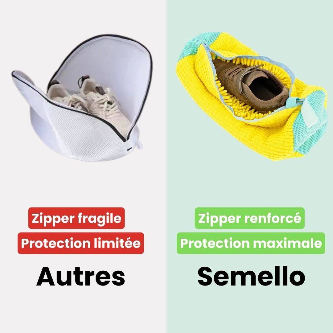 Sac de lavage pour chaussures | Protection machine & propreté garantie - Semello.fr