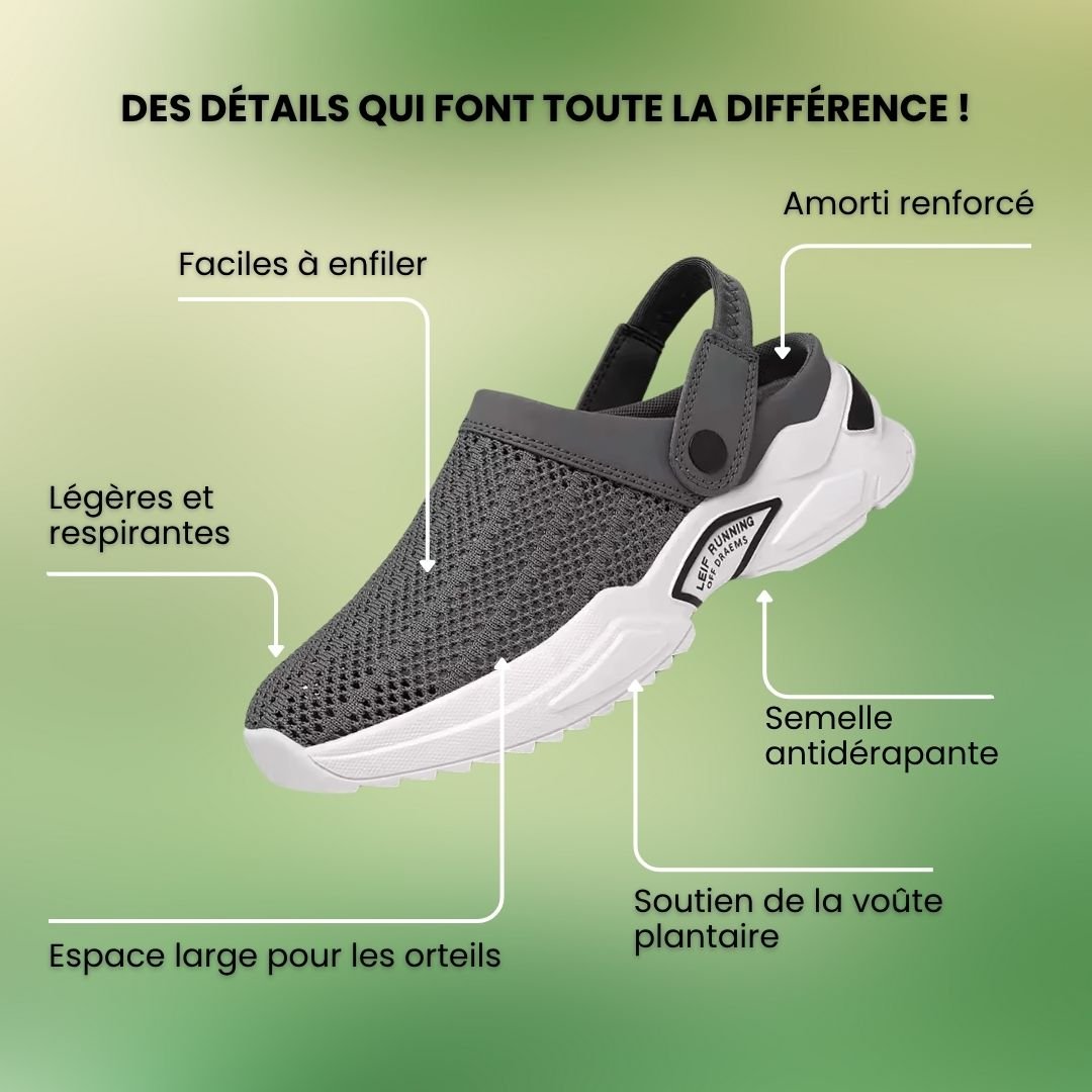 Sandales à confort orthopédique pour homme - Semello.fr