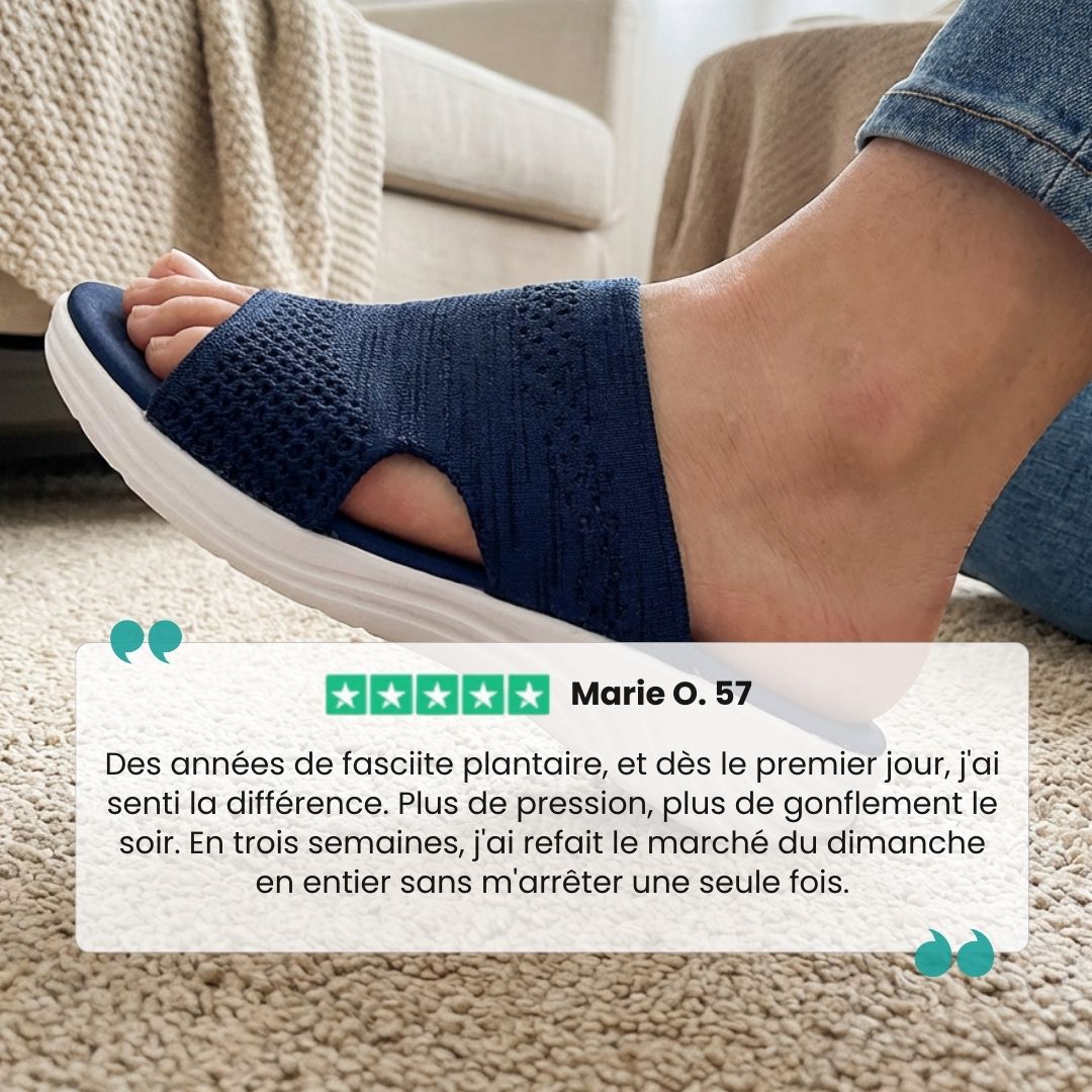 Sandales Compensées - Confort Orthopédique & Élégance - Semello.fr