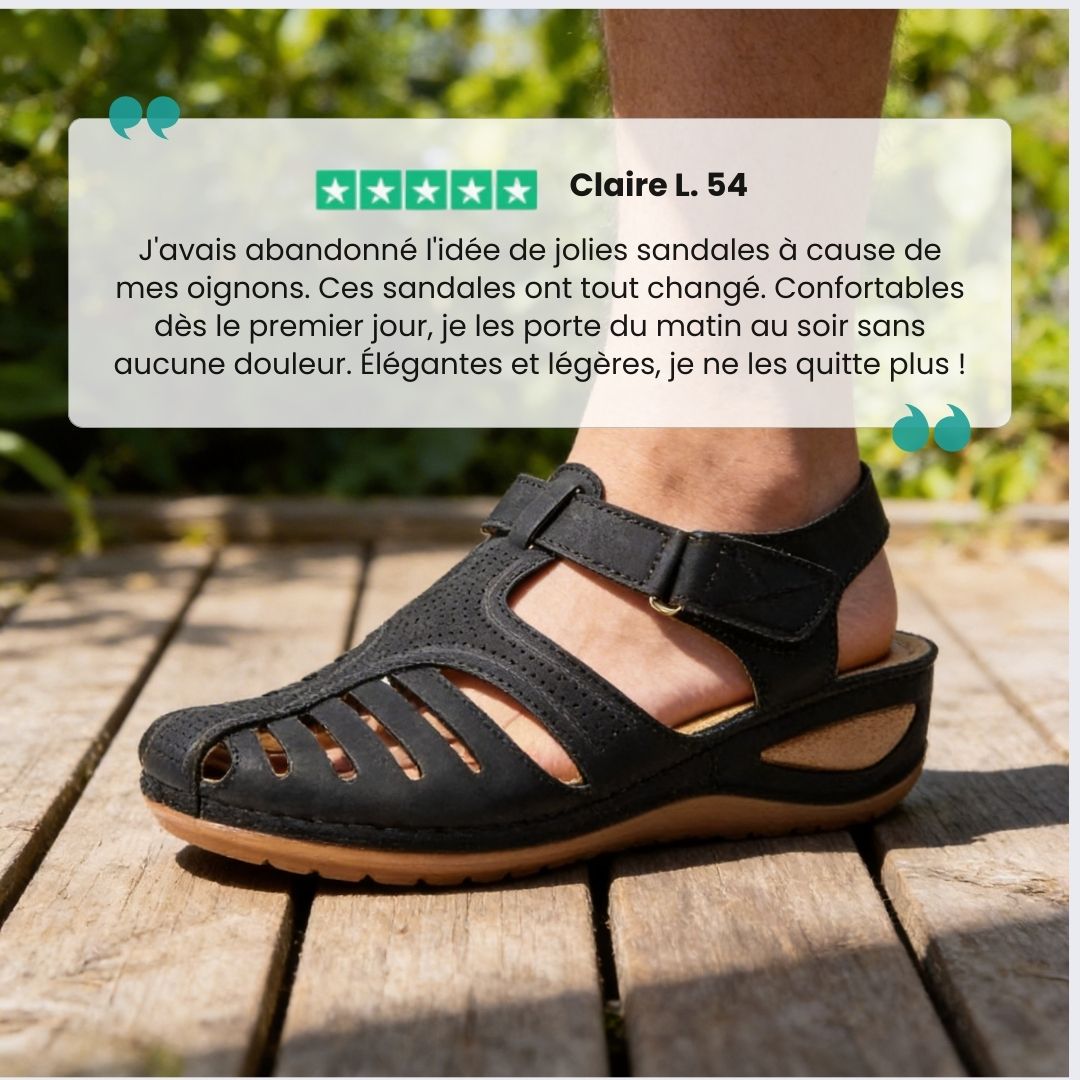 Sandales Compensées Été – Confort Orthopédique Sans Compromis - Semello.fr