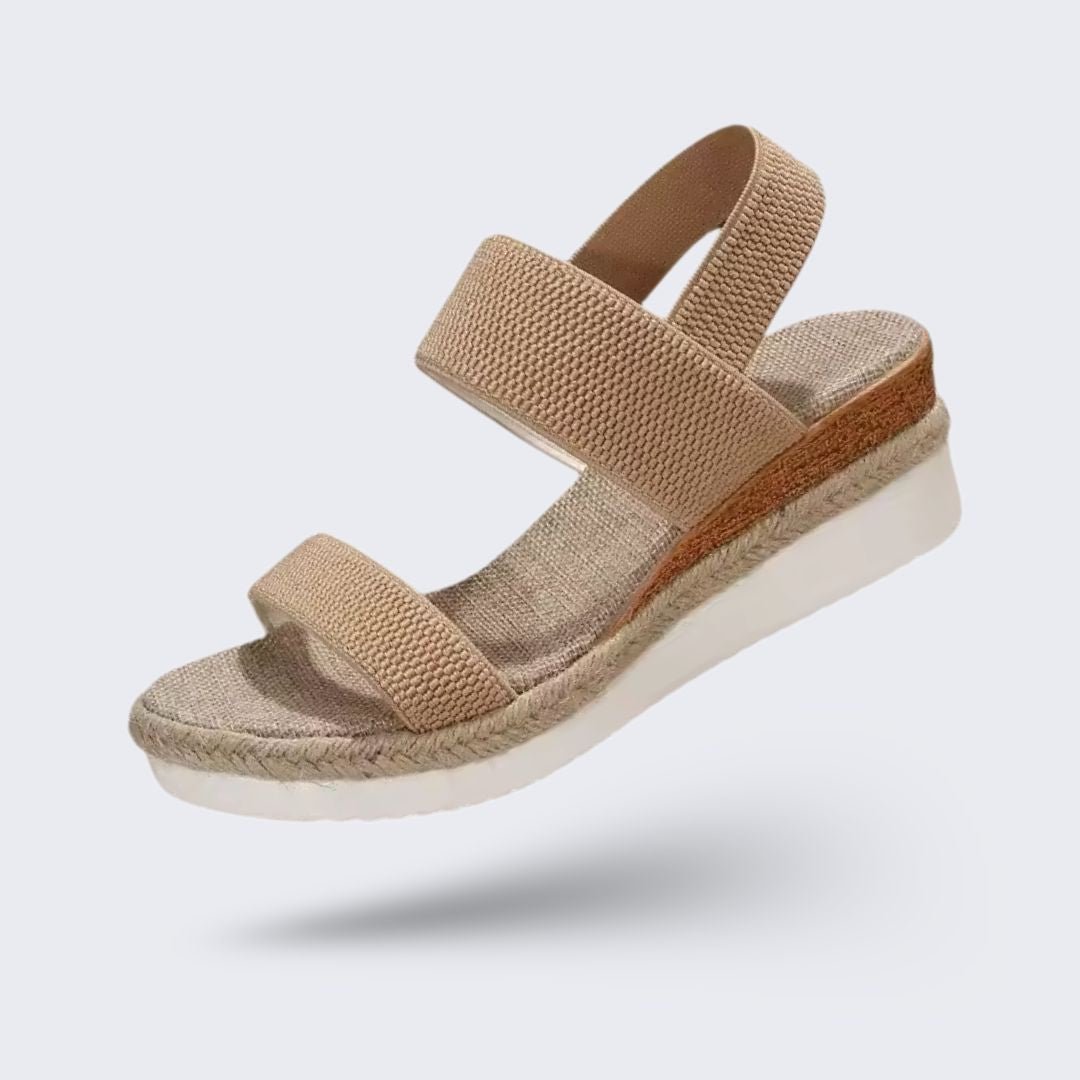 Sandales Compensées Femme – Maintien Orthopédique - Semello.fr