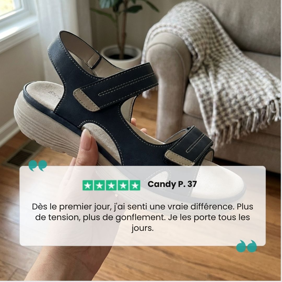 Sandales Confortables avec Soutien Orthopédique - Semello.fr