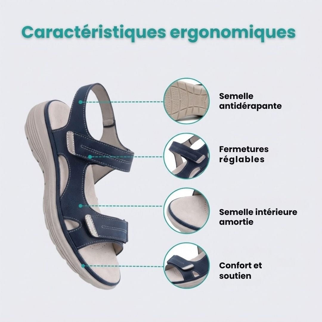 Sandales Confortables avec Soutien Orthopédique - Semello.fr