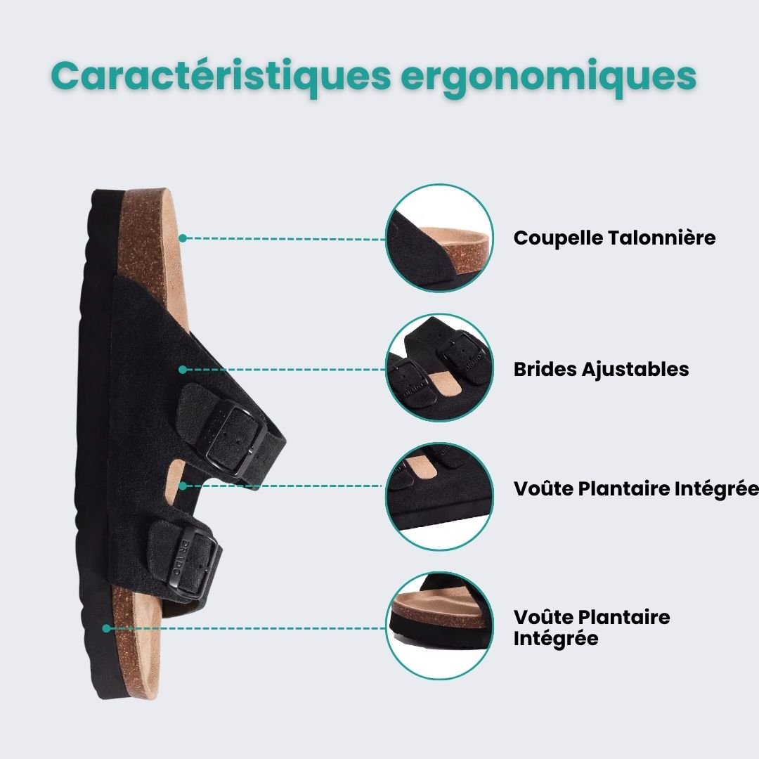 Sandales d'Été à Soutien Orthopédique en Liège - Semello.fr