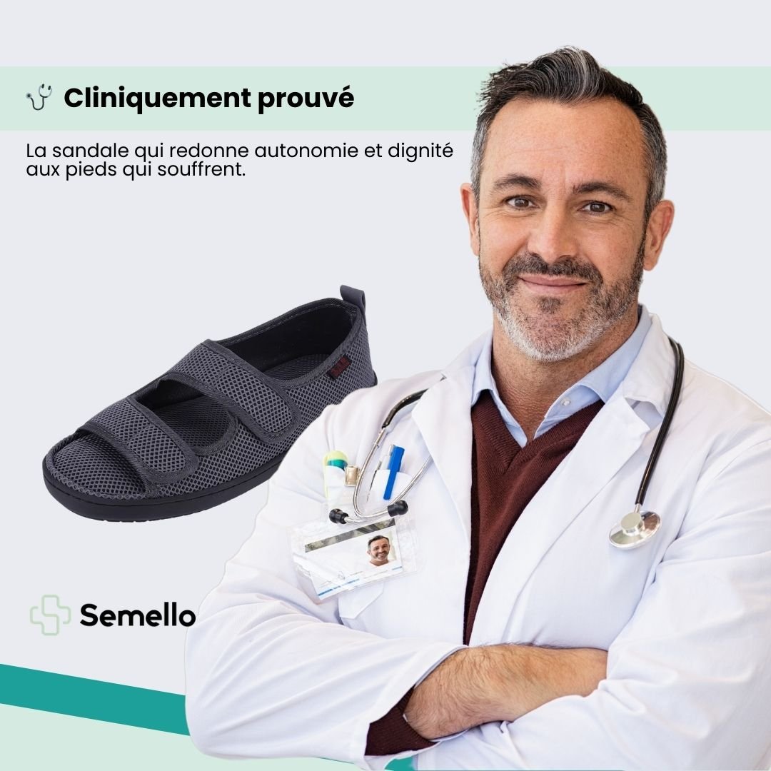Sandales Été Pied Diabétique – Confort Adapté - Semello.fr