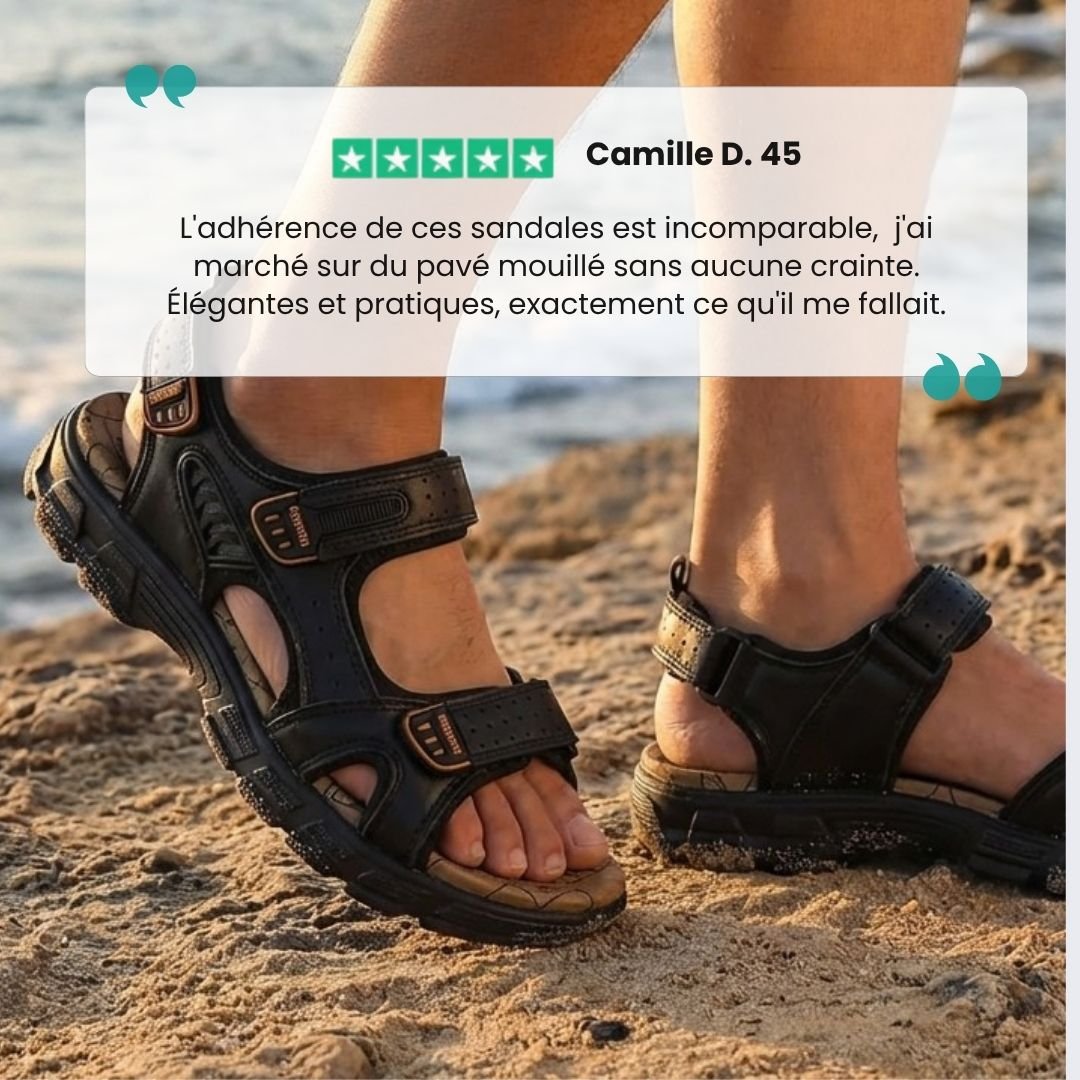 Sandales Femme en Cuir Orthopédiques – Confort au Quotidien - Semello.fr