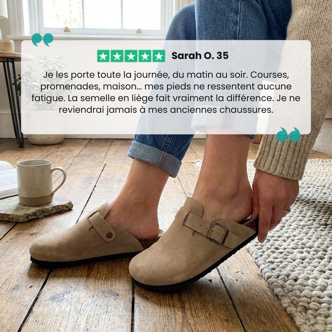 Sandales Femme en Liège – Amorti Naturel & Soutien - Semello.fr