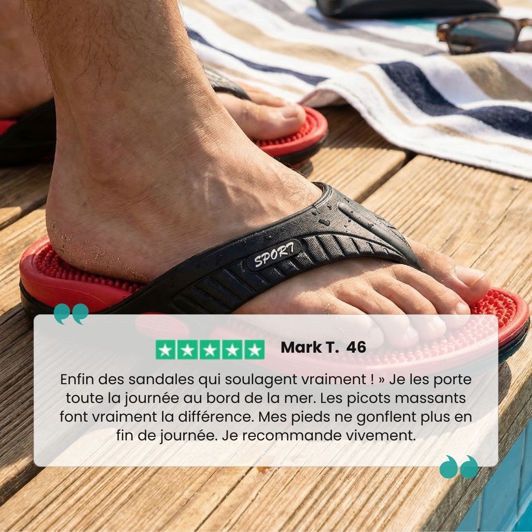 Sandales Homme Orthopédiques - Semello.fr