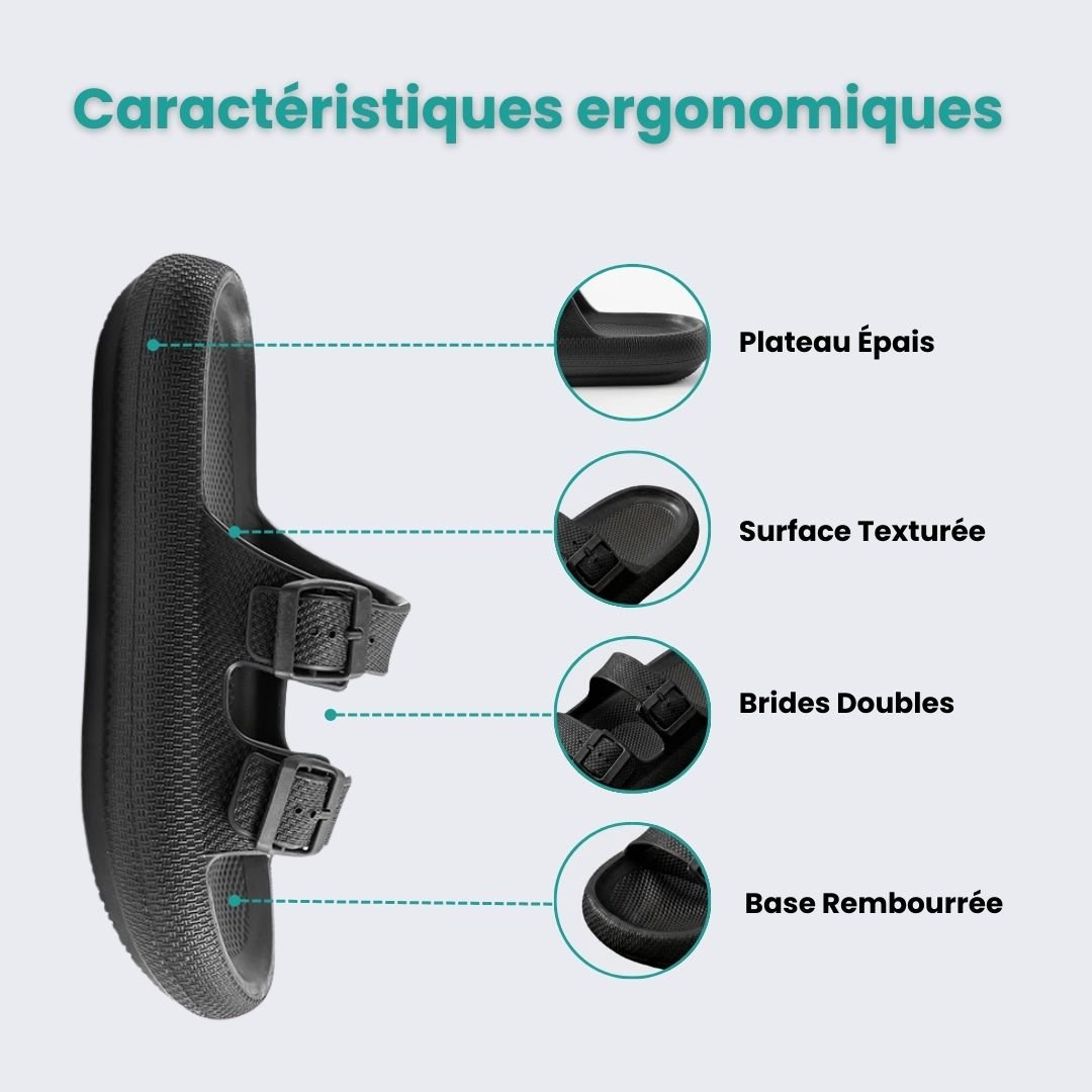 Sandales Orthopédiques à Boucle – Maintien Ajustable - Semello.fr