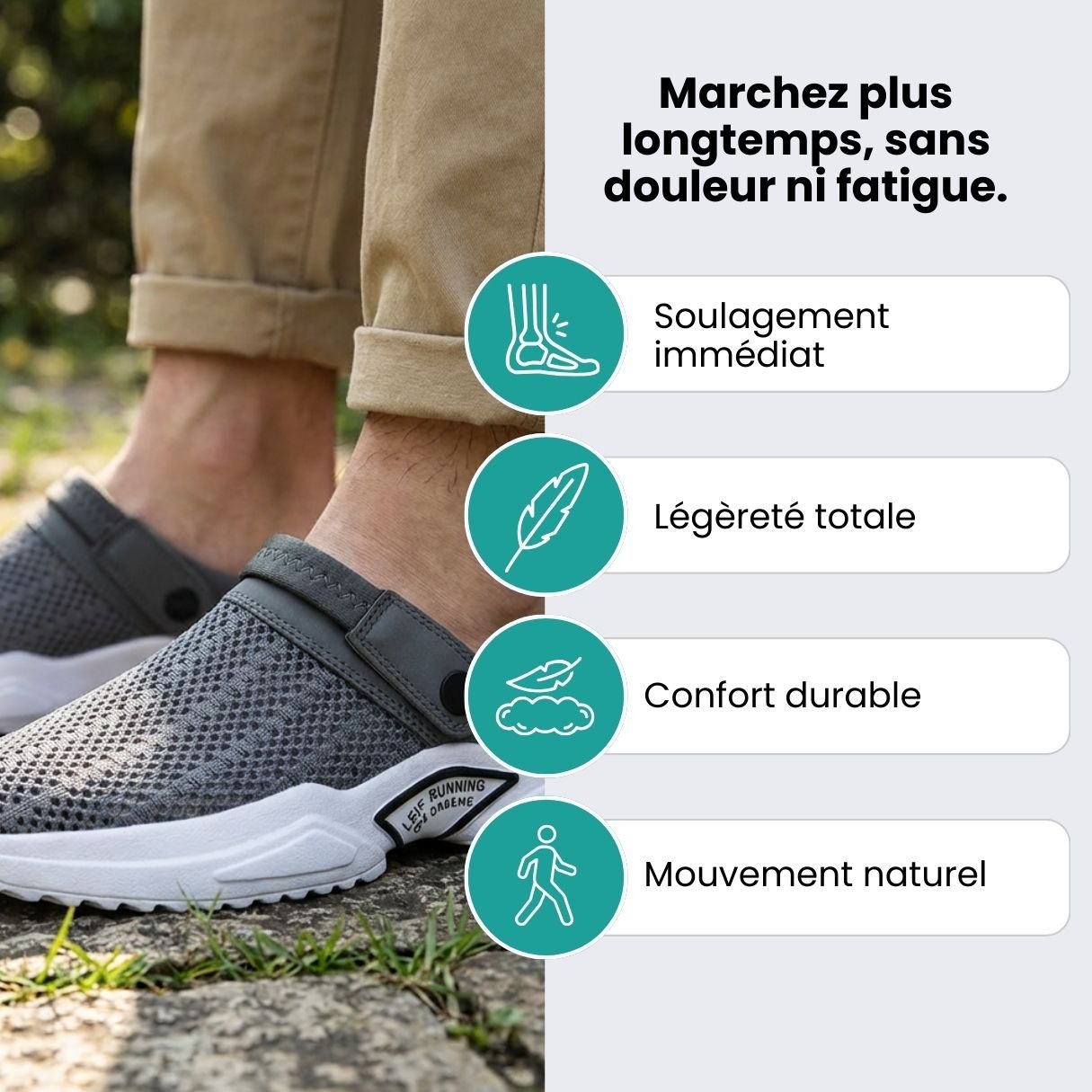 Sandales Orthopédiques avec Maintien & Confort au Quotidien - Semello.fr