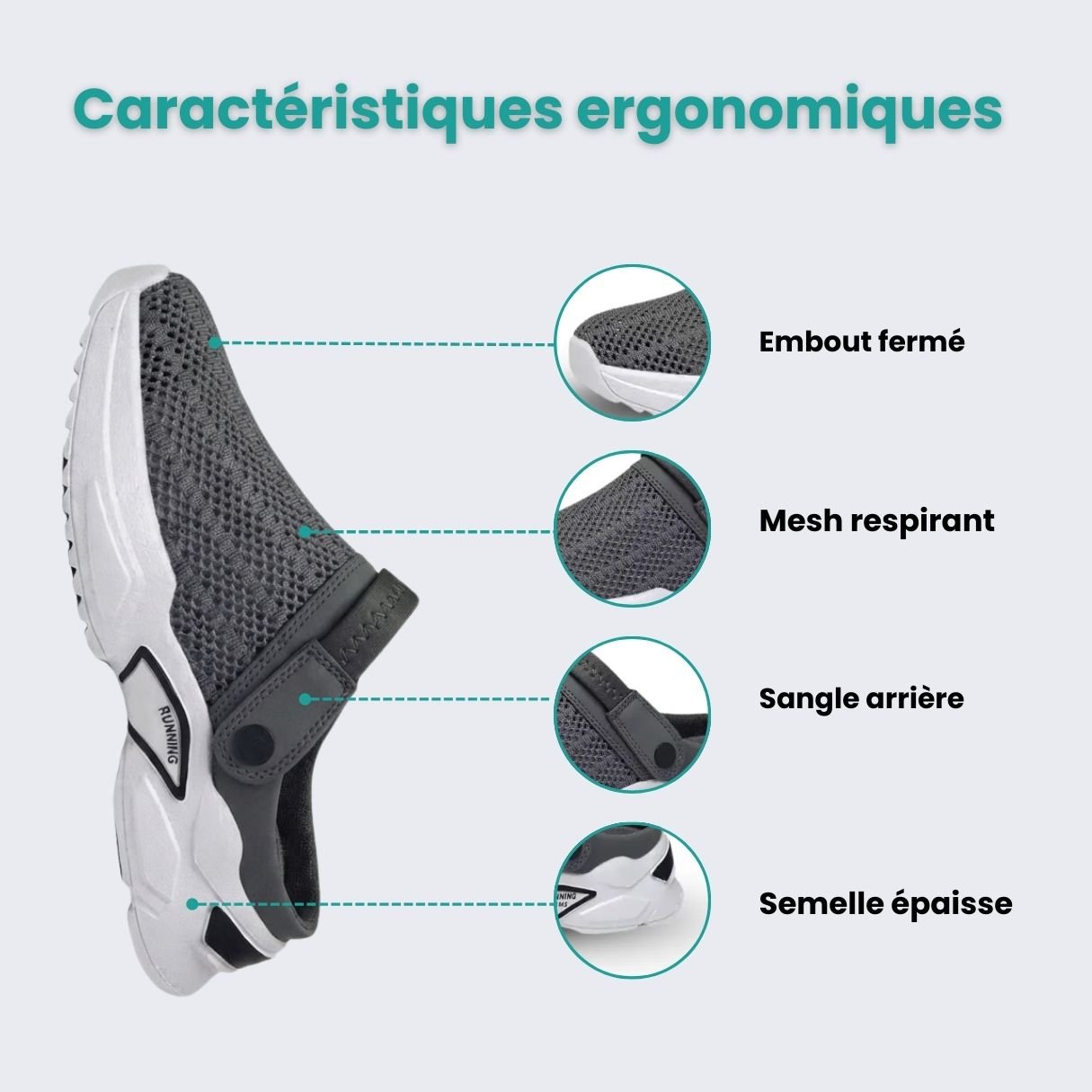Sandales Orthopédiques avec Maintien & Confort au Quotidien - Semello.fr