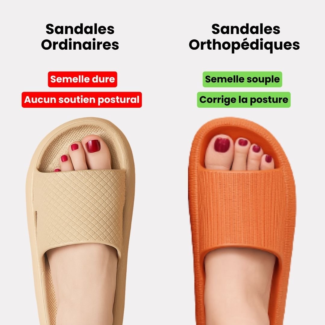 Sandales Orthopédiques contre les Douleurs Plantaires - Semello.fr