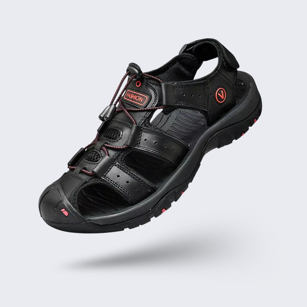 Sandales Orthopédiques en Cuir – Élégance & Maintien Premium - Semello.fr