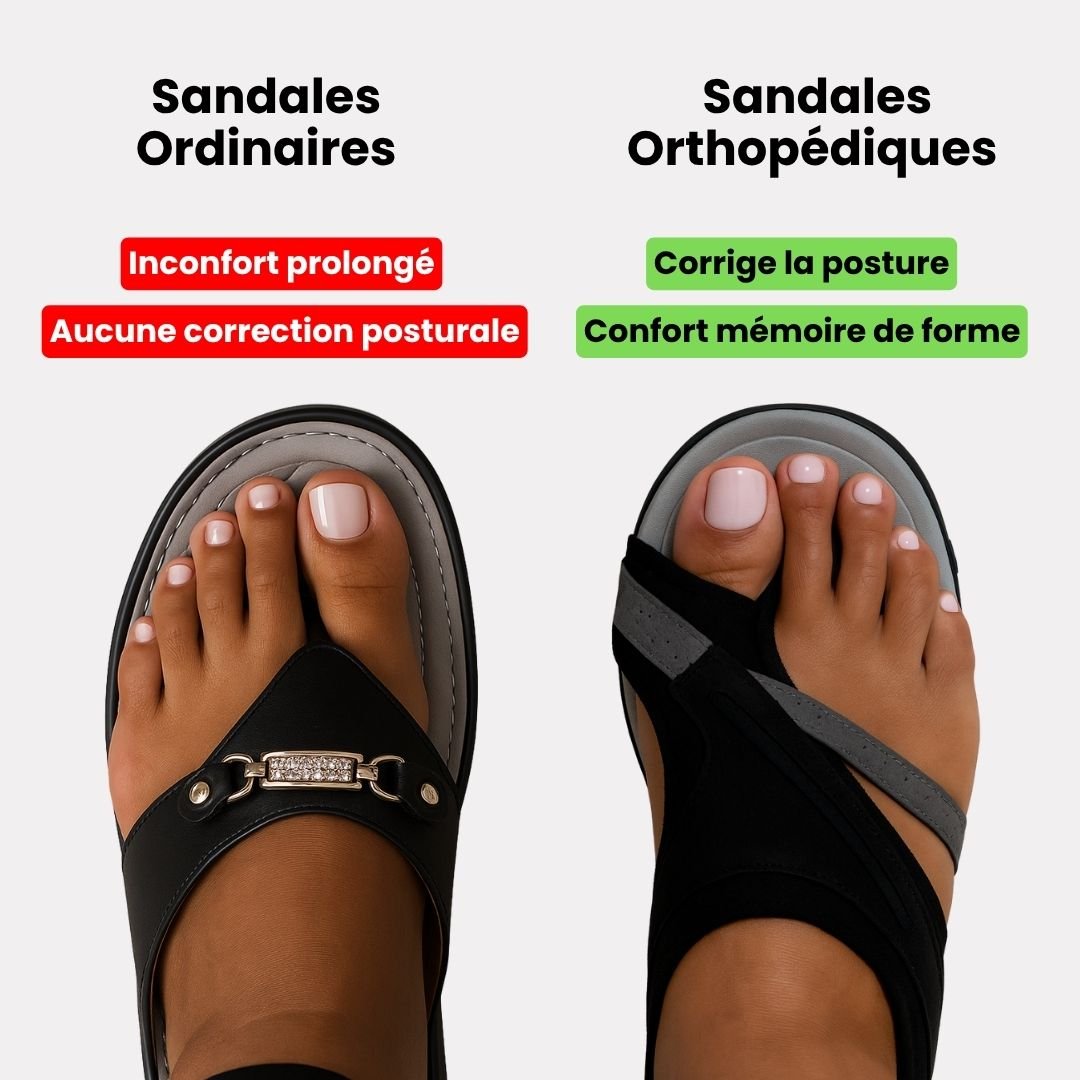 Sandales Orthopédiques Hallux Valgus - Semello.fr