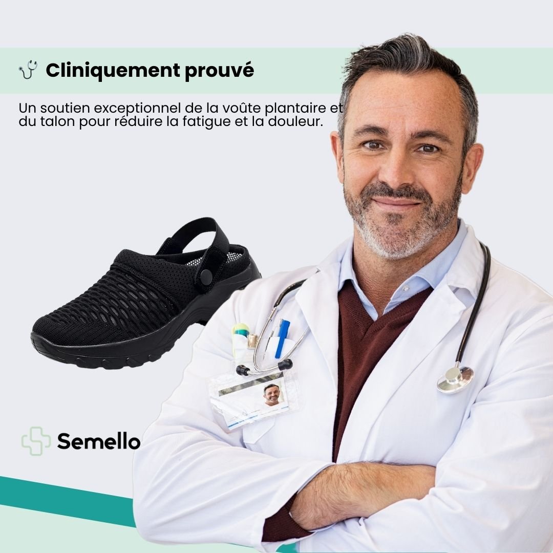 Sandales Orthopédiques Légères - Semello.fr