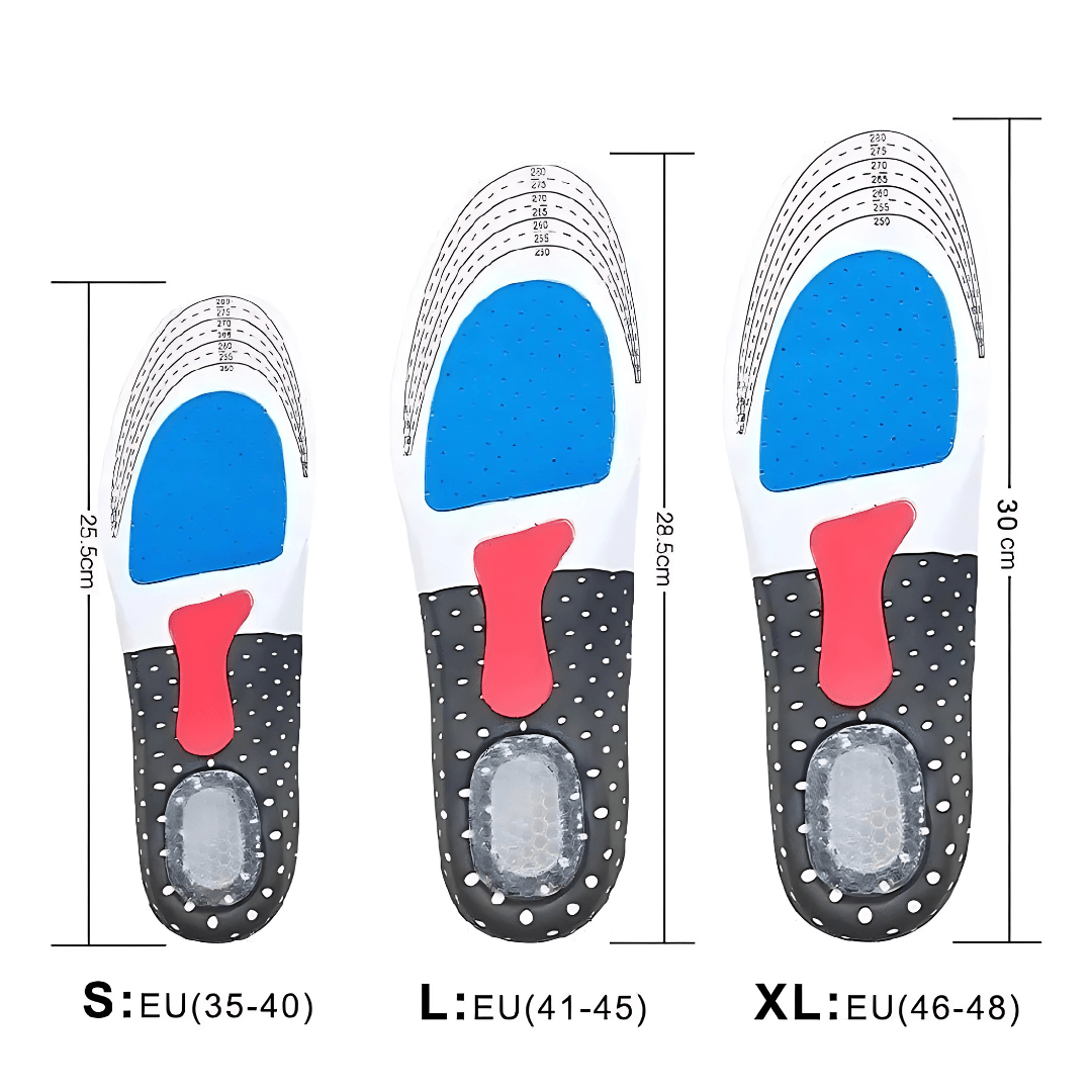 Semelle en Gel pour Amorti du Talon - Semello.fr