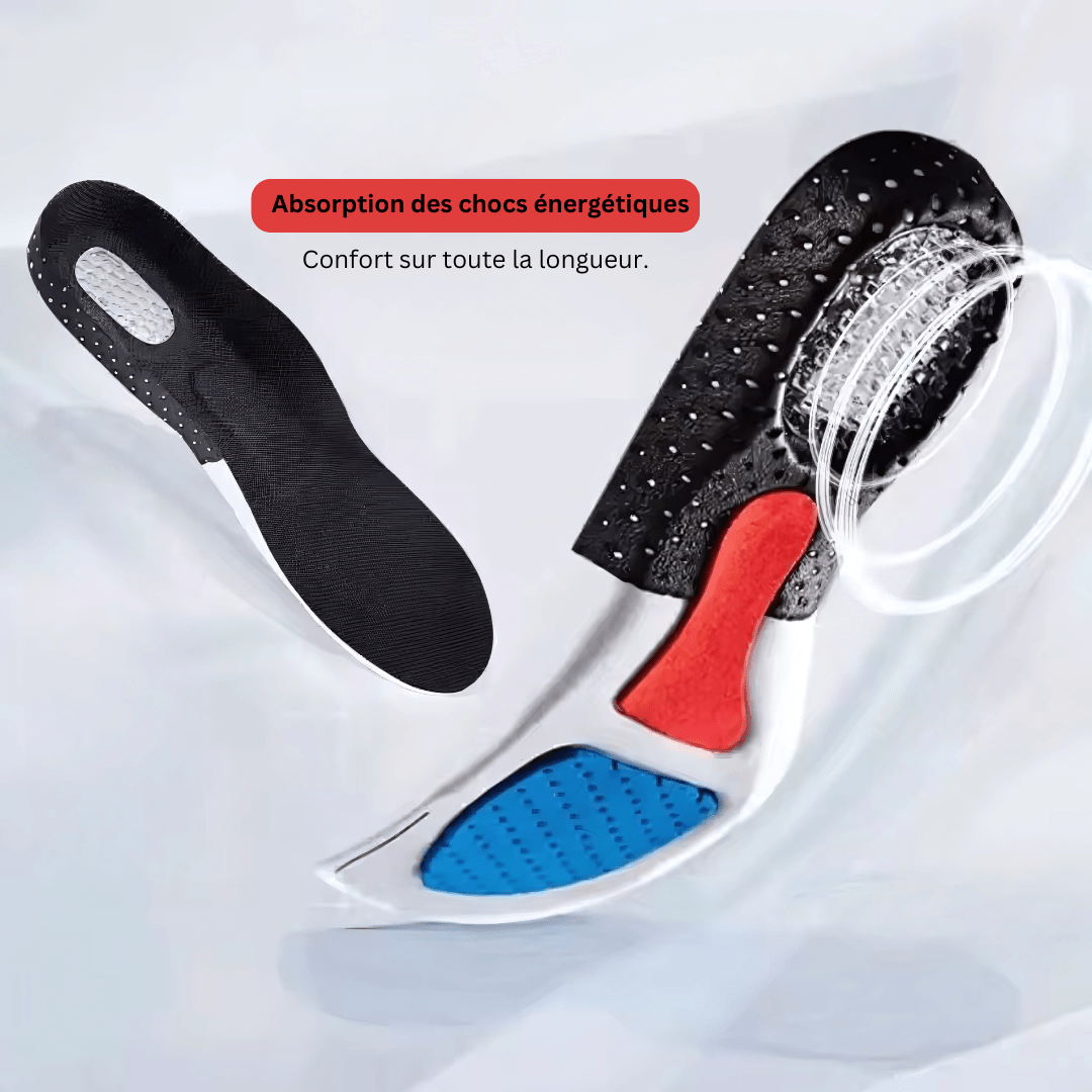 Semelle en Gel pour Amorti du Talon - Semello.fr