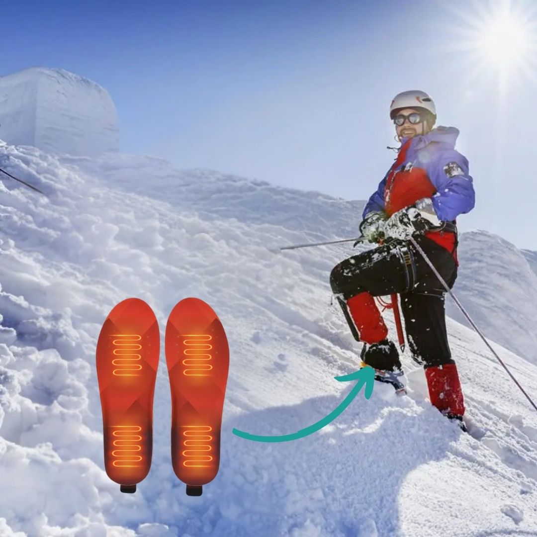 Semelles Chauffantes Outdoor – Pêche, Chasse & Randonnée - Semello.fr