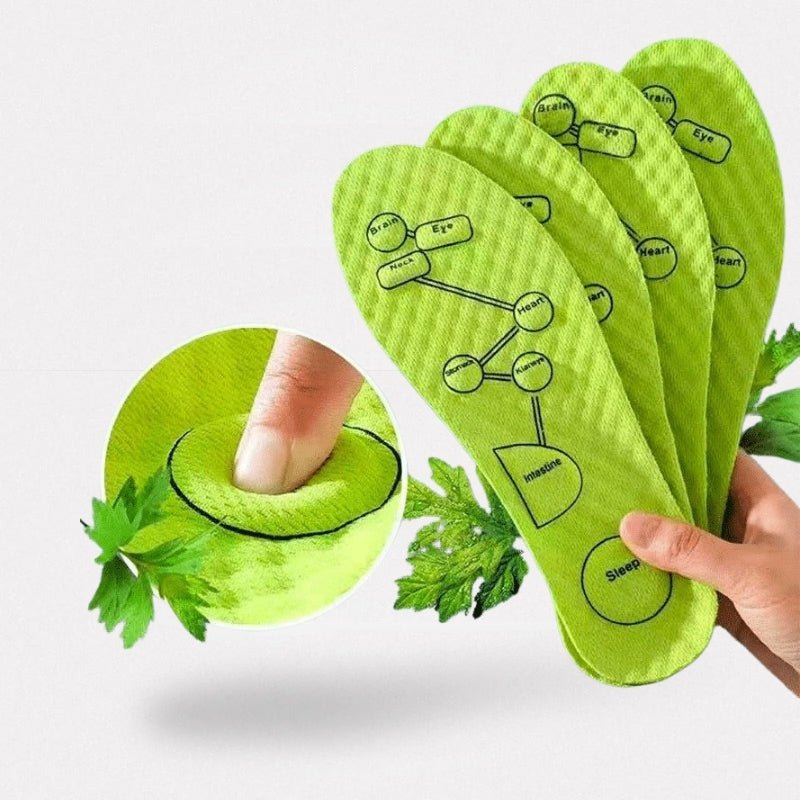 Semelles d'Acupression Magnétique Anti - Douleur - Semello.fr