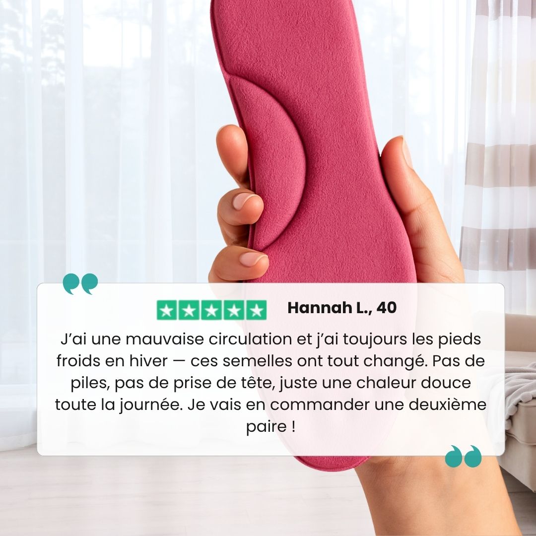 Semelles Intérieures Ultra Chaudes - Semello.fr