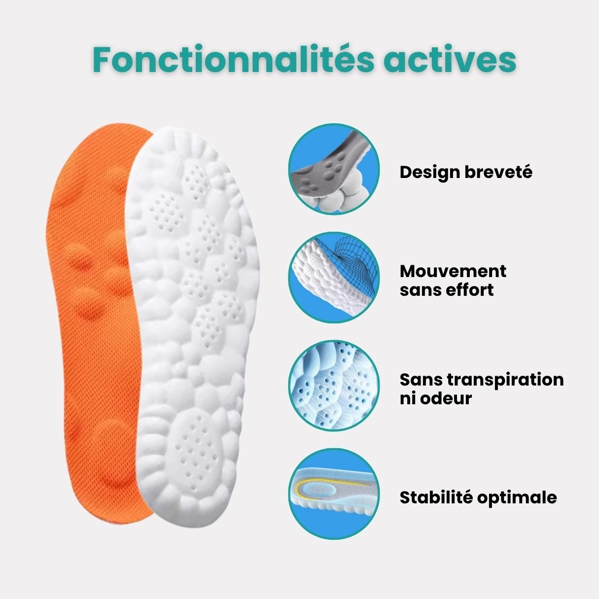 Semelles orthopédique en mousse - Semello.fr