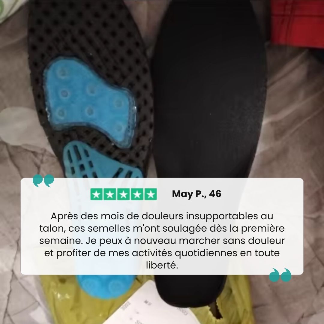 Semelles Orthopédiques Aponévrose et Fasciite Plantaire - Semello.fr