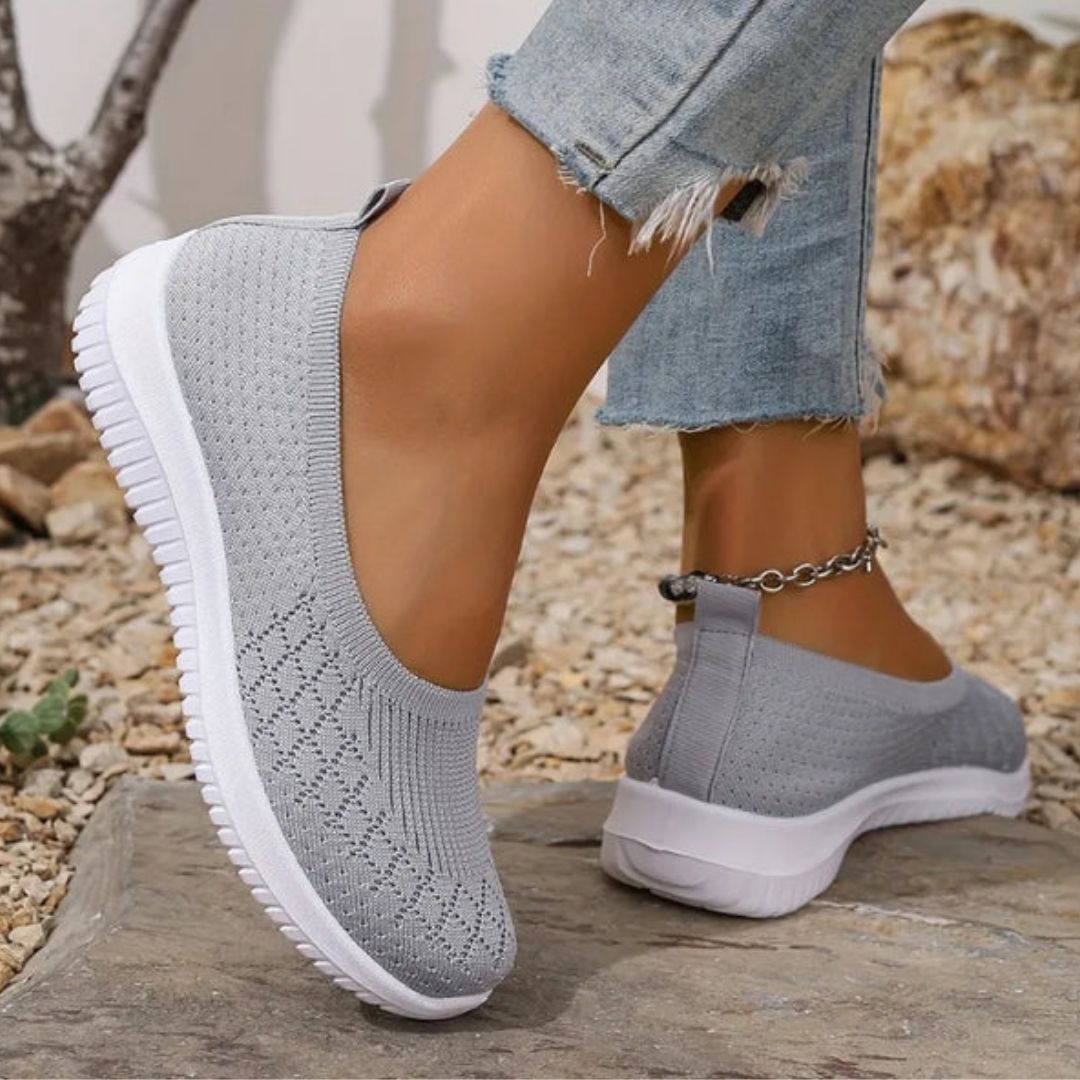 SoftEase™ – Baskets orthopédiques femme confort supérieur - Semello.fr