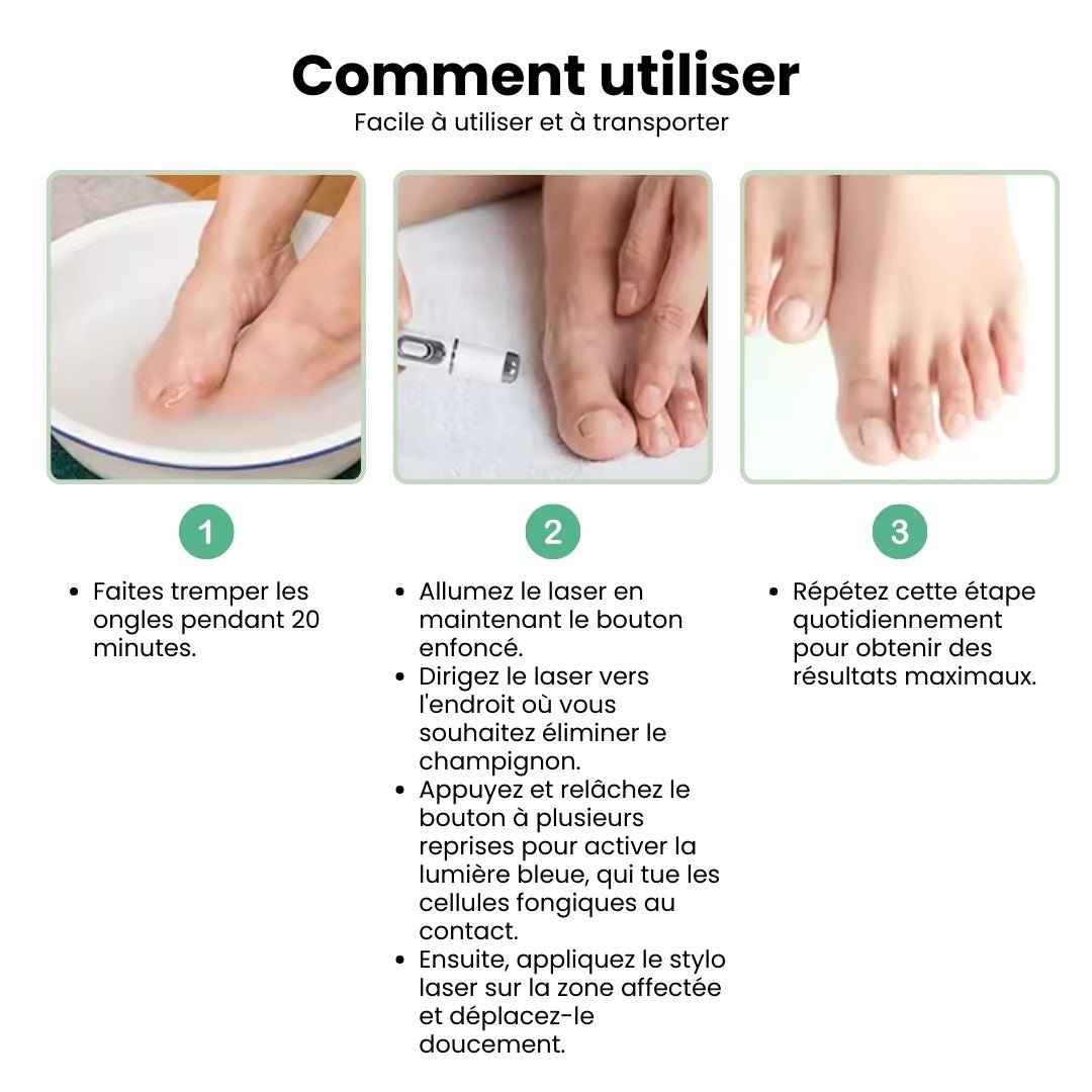 Stylo de traitement des Mycoses Lazer - Semello.fr