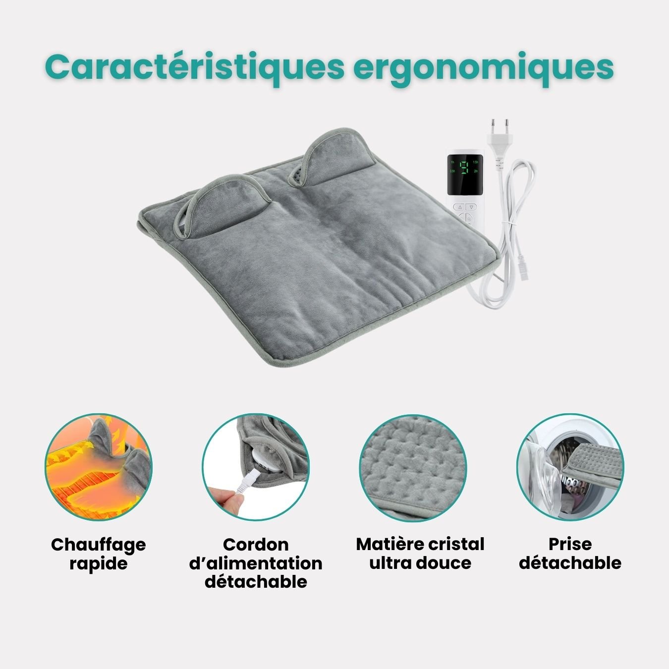 Tapis Chauffant pour Pieds – Chaleur & Relaxation Immédiates - Semello.fr