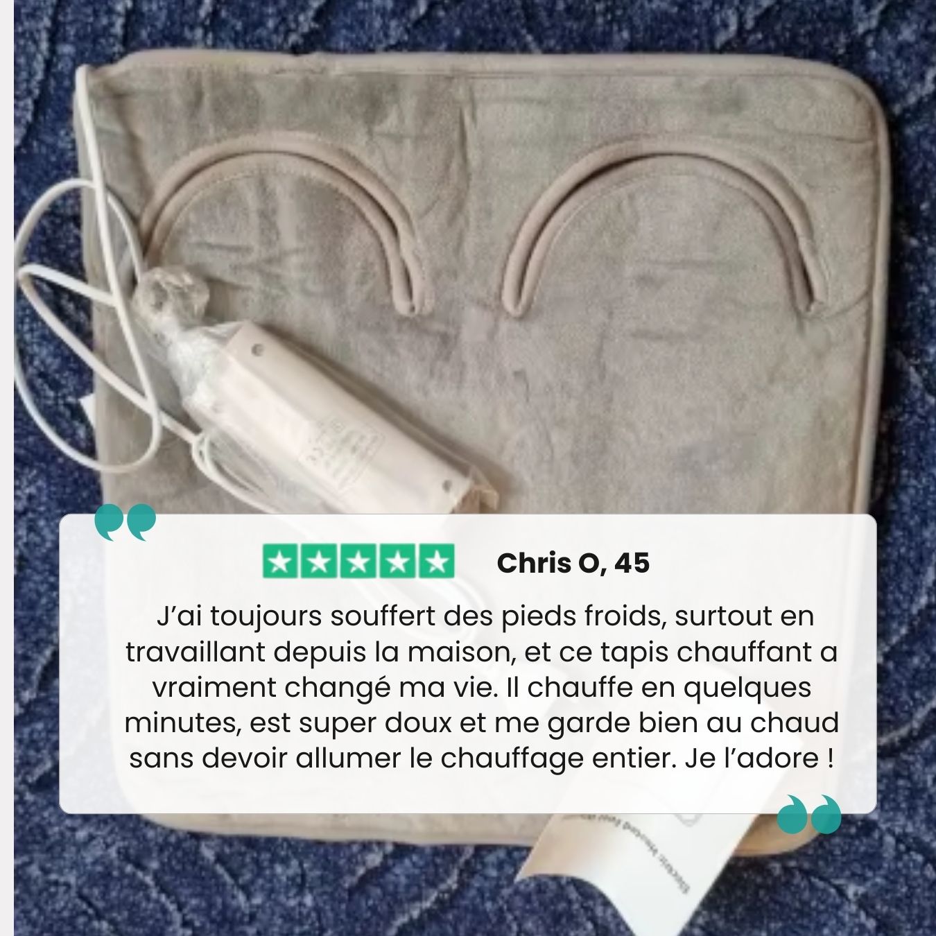 Tapis Chauffant pour Pieds – Chaleur & Relaxation Immédiates - Semello.fr