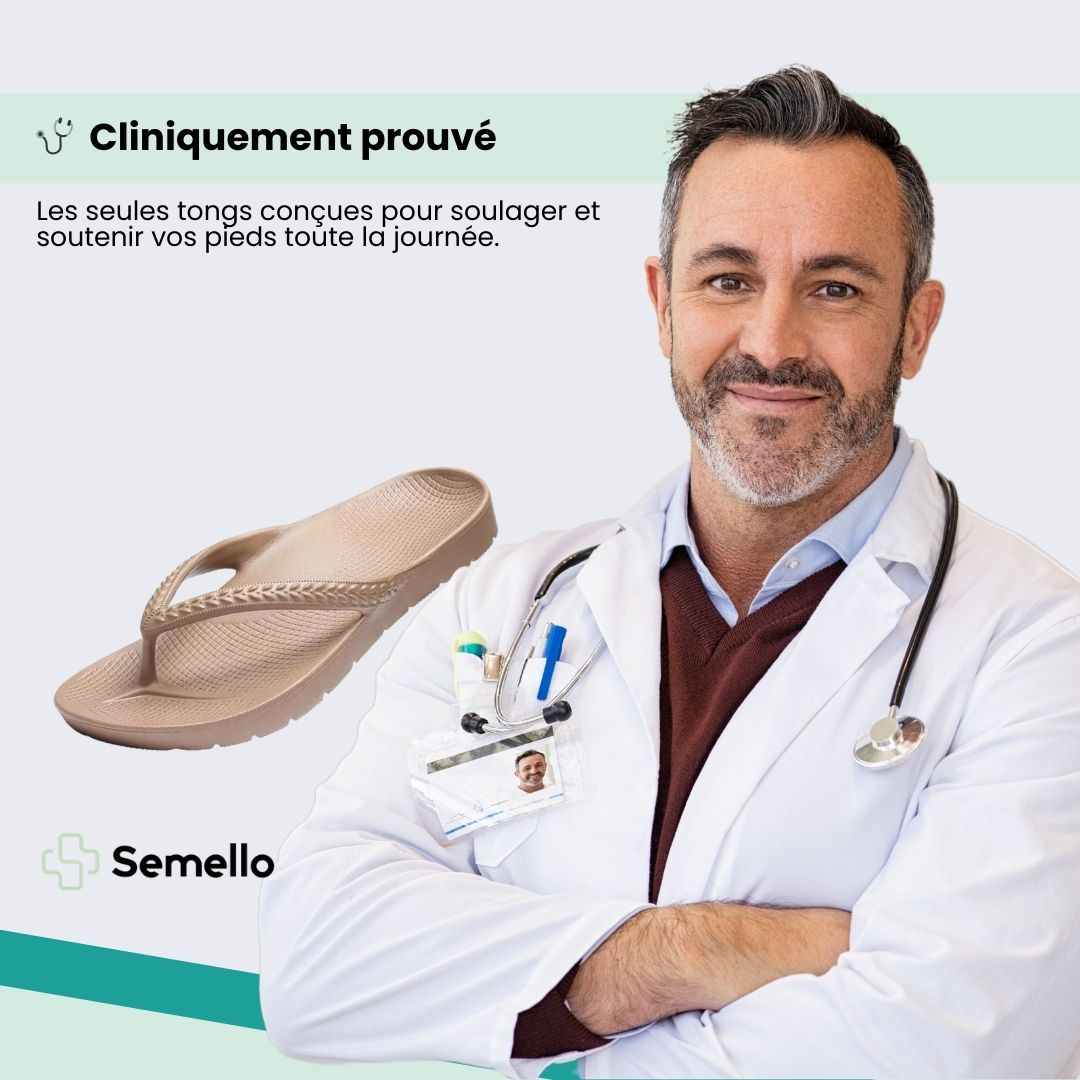 Tongs Orthopédiques – Marche au Quotidien - Semello.fr