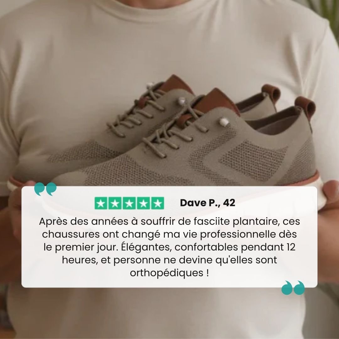 UrbanEase™ – Chaussures de Ville Orthopédiques - Semello.fr