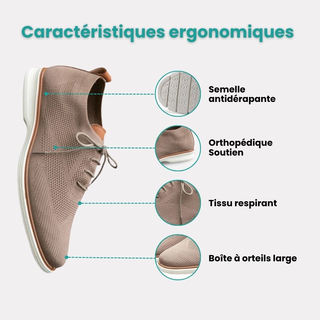 UrbanEase™ – Chaussures de Ville Orthopédiques - Semello.fr